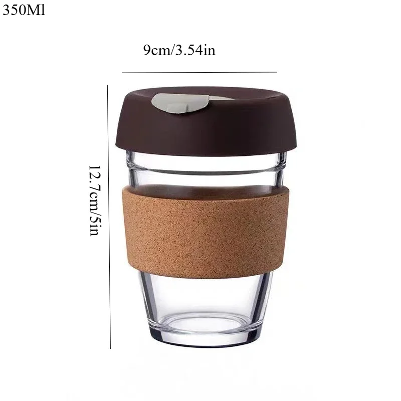Taza Transparente Antiescaldado 250‑340ml Vidrio Doble Capa Para Café Whisky Té Cerveza Vaso Creativo Para Hogar Y Regalo