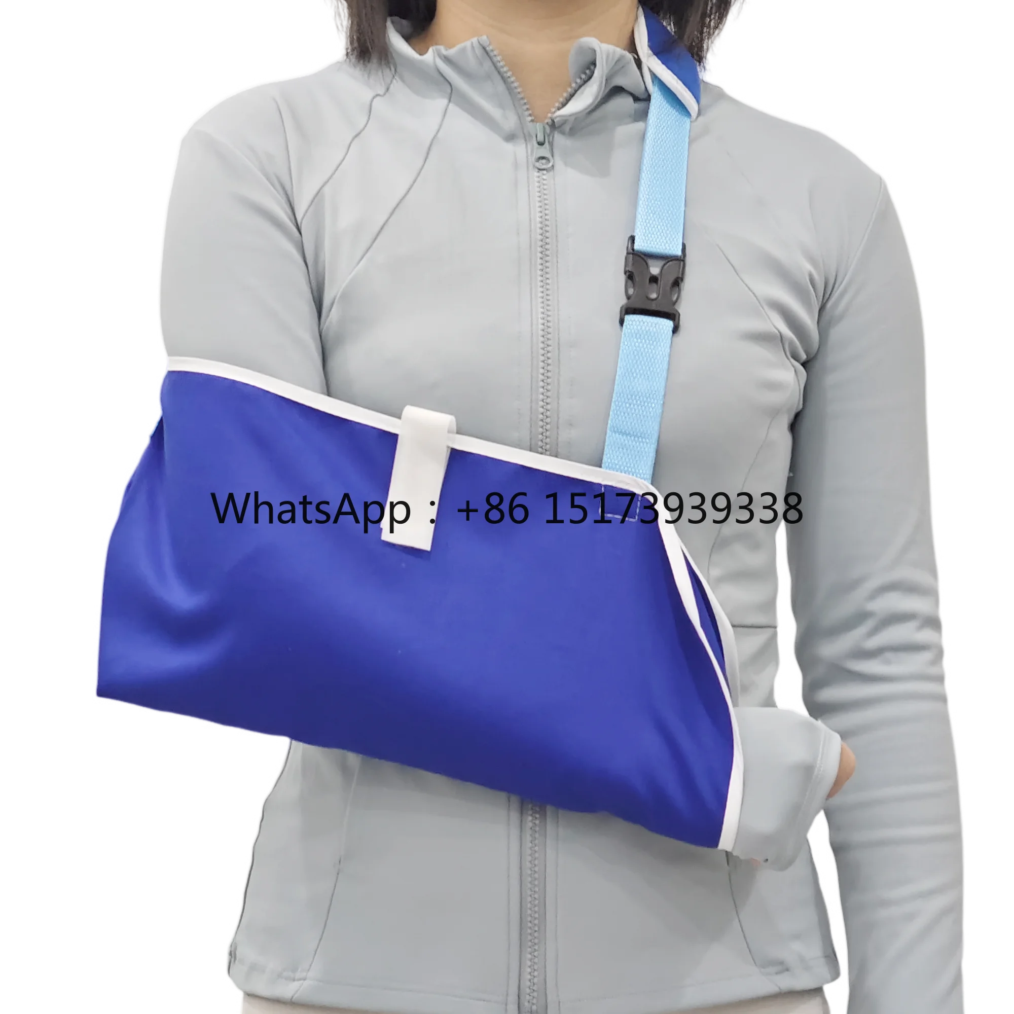 

Adjustable Comfortable Arm Sling Stabilized Breathable Dislocation Arm Support Custom Design Broken Arm Sling
