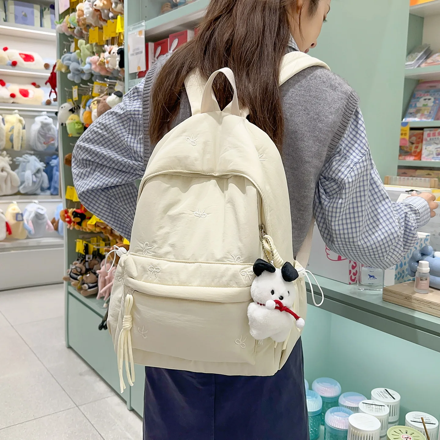 Girl School Bag Backpack Back Pack For Teenager Women Children Female Pink Schoolbag Primary High Bagpack Class Teens Child Kids