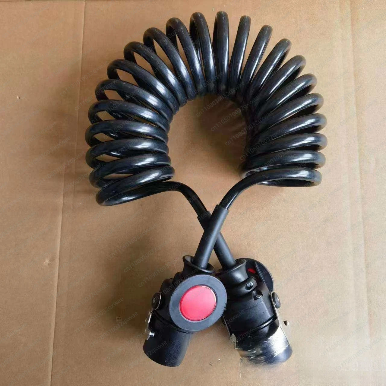 

Большое кольцо из АБС-пластика, 7-контактный пружинный провод в сборе, специальный соединительный провод тормозной системы EBS для грузовика и прицепа