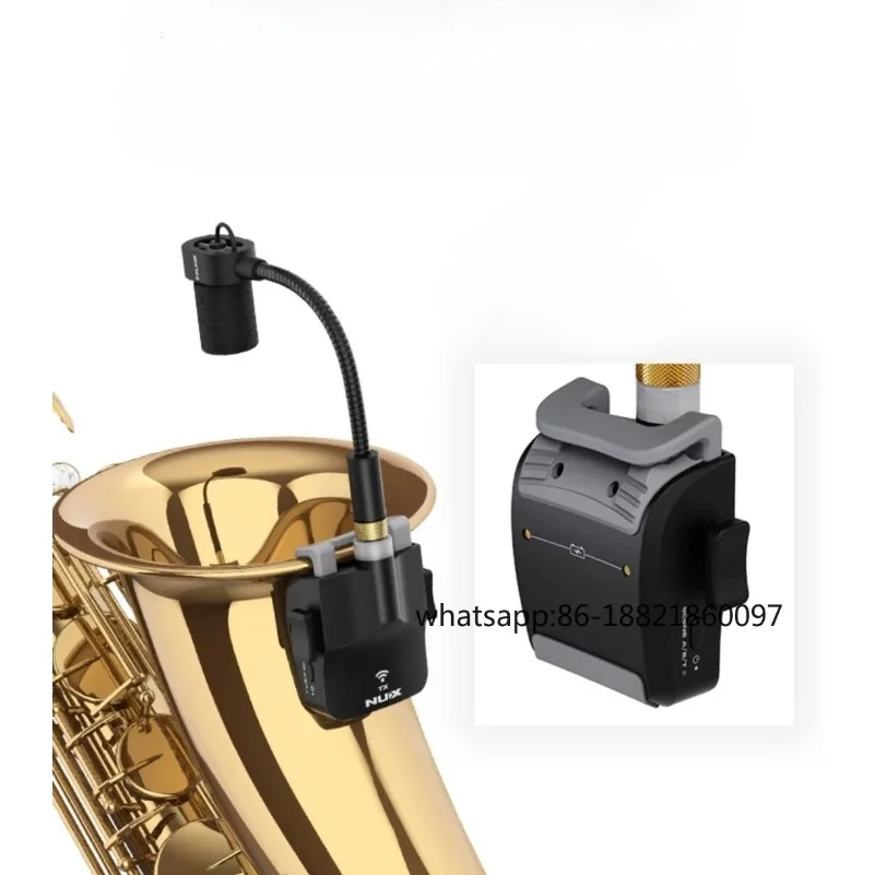 

Подходит для беспроводного микрофона Saxophone Newx B-6, трубного тромбона, звукоснимателя с рогом