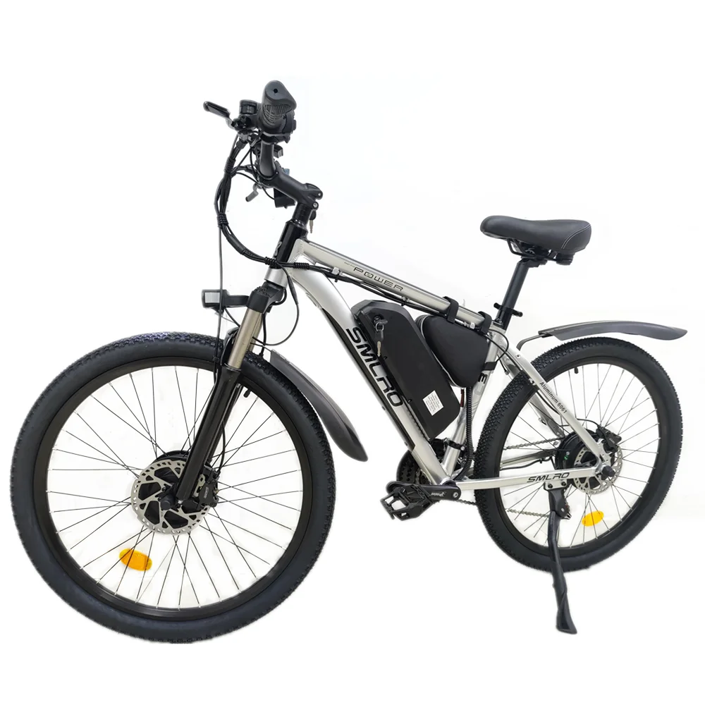 

New SMLRO C3 Electric Bicycle Mountain Bike 48V 500W 1000W 2 Motor 17Ah 26 Inch EMTB Road City Hybrid Bike Dropshiping