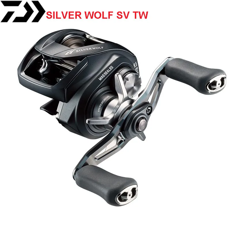 

DAIWA SILVER WOLF SV TW PE SPECIAL baitcast reel, fishing reels, saltwater casting equipment, 1000XH, 1000XHL, 8.5:1, 2022