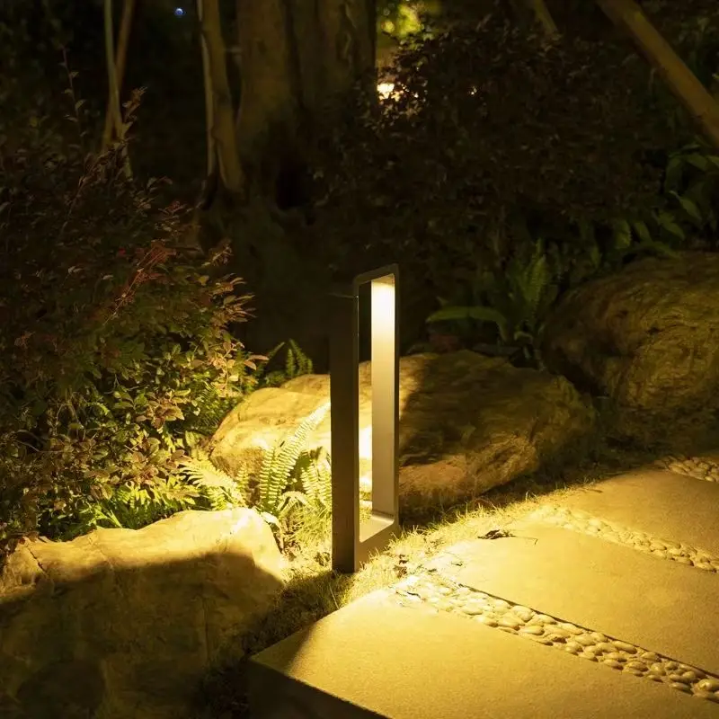 Lampe de pelouse lampe de jardin extérieure jardin public Villa lampe de paysage lampadaire communautaire
