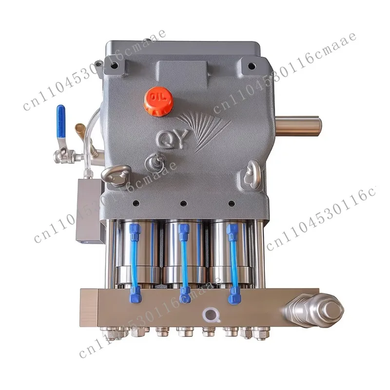 Customized High-quality Industrial Three-cylinder Plunger Pumps with Different Colors Pressures and Flow Rates