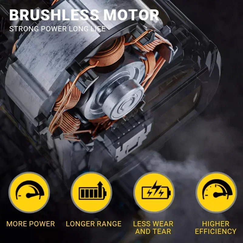 Cordless Brushless Heavy Duty Impact Wrench DEWALT DCF900 20V Li-ion Fast Charging 1/2