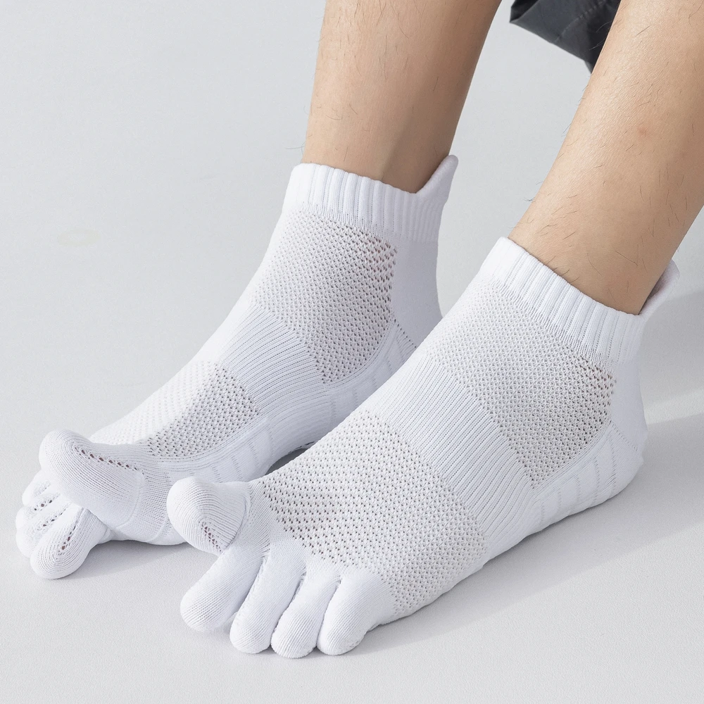 3 Pairs Sports Toe Socks Men T - Ankle Sock Low Cut ulasan dan harga