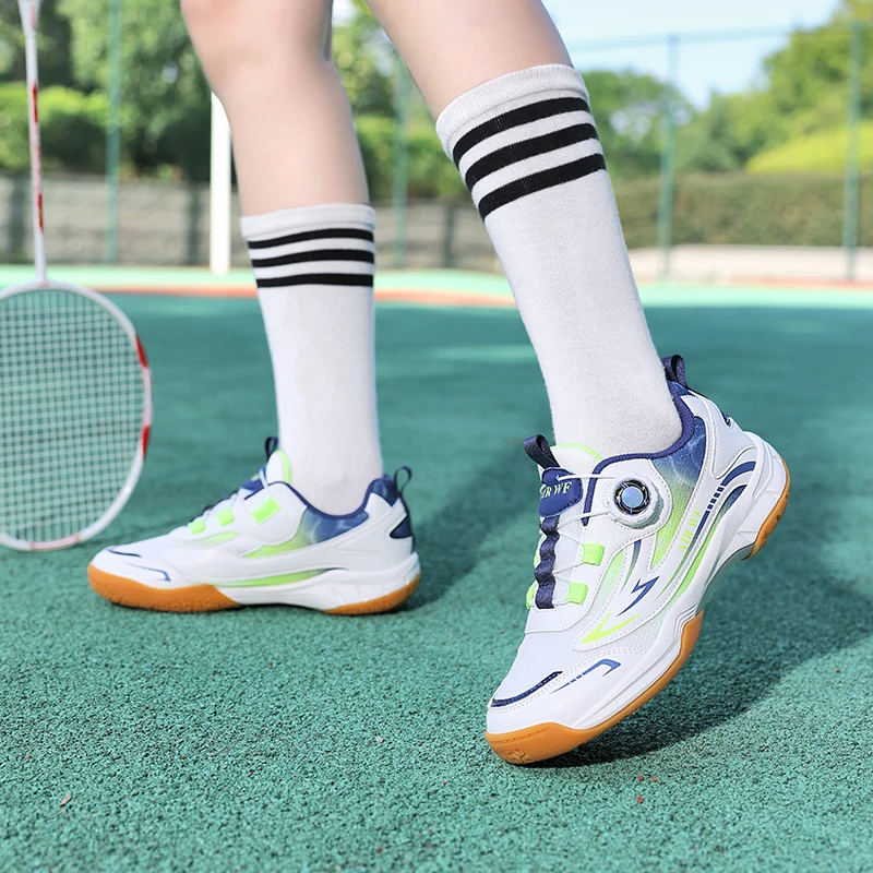 

New model anti-slip children's badminton shoes specially designed for students for professional training and table tennis use