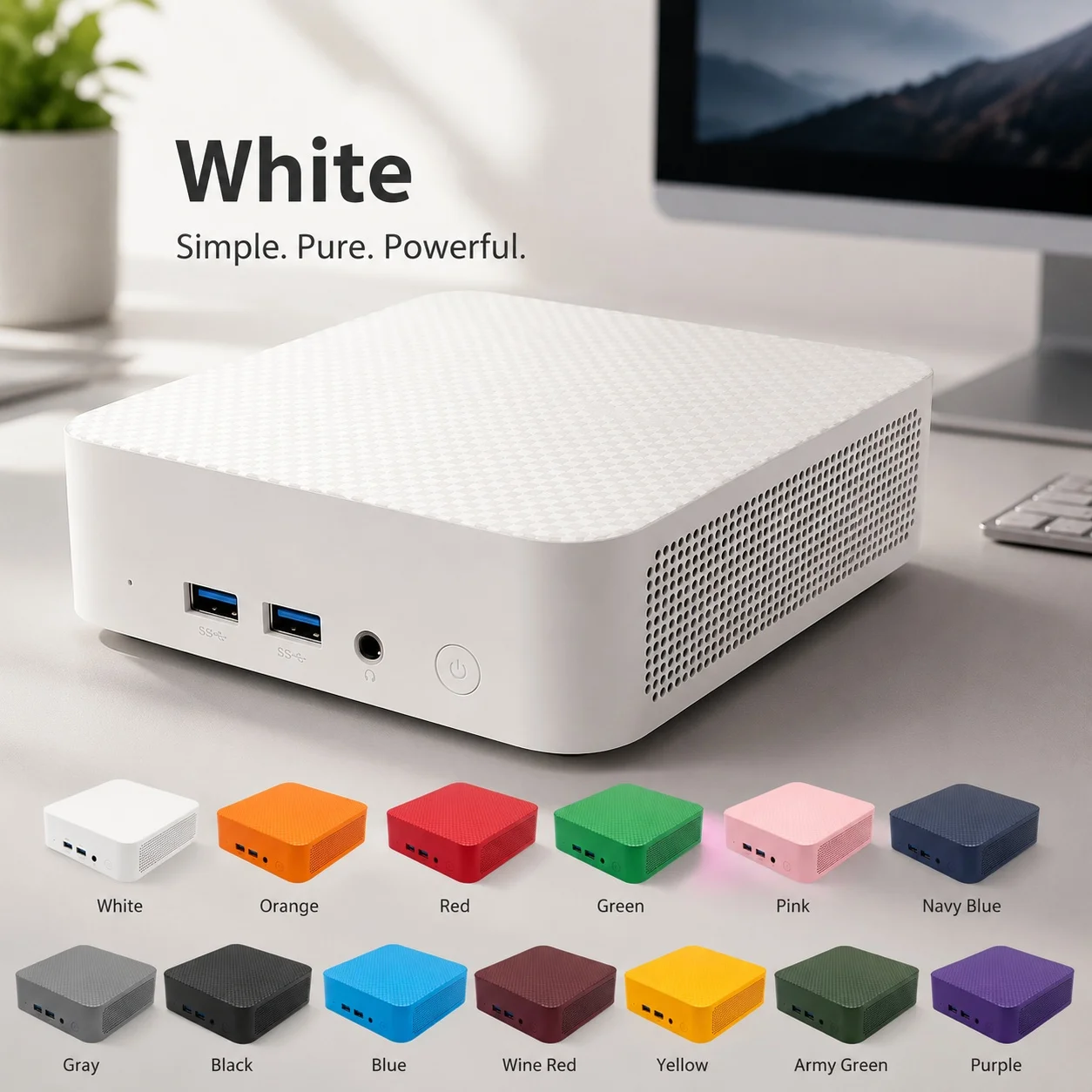2026 Mini PC Core N150 Windows 11 Computer 16GB RAM 1TB SSD Prime Gaming Computer 4K HD Mini Desktop PC Gamer