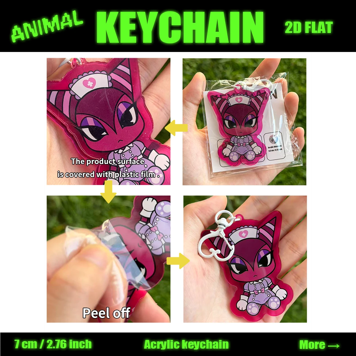 Chaveiro de Hospital Veterinár - Car Accessories Sticker avaliação e preço