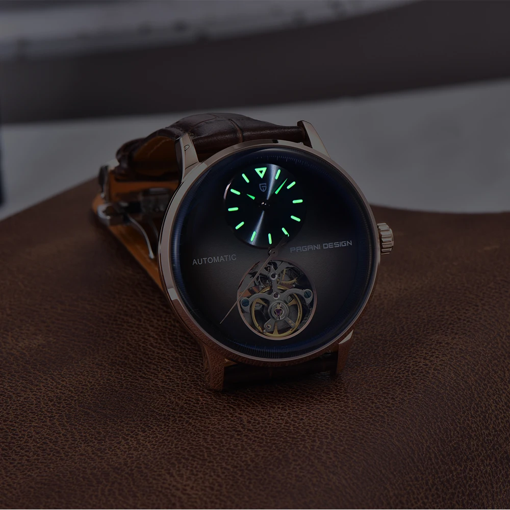 Pagani Design New 42mm Men's Automatic Mechanical Watch 100 Waterproof Stainless Steel Men's Mechanical Watch Mound Flywheel image 3