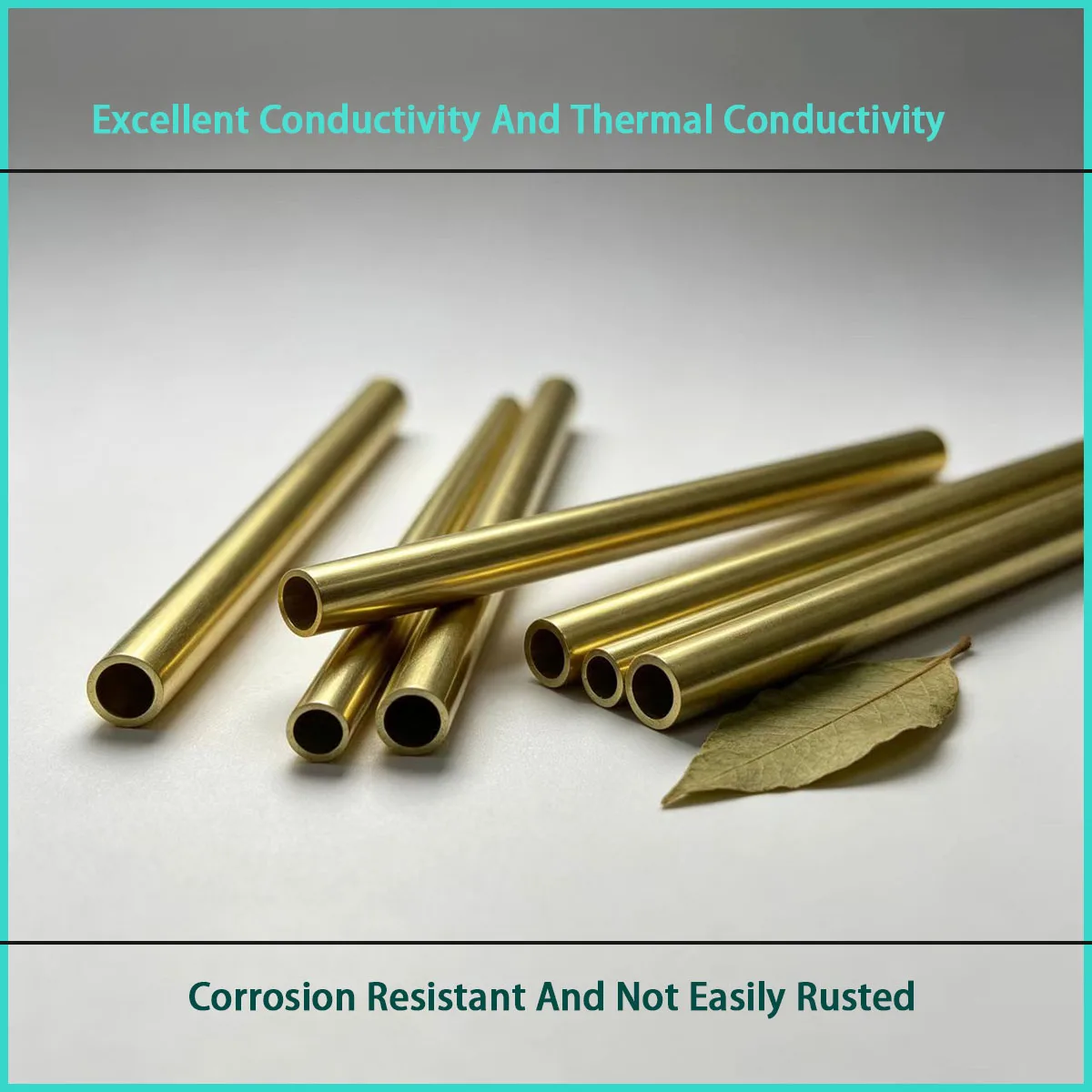 Ultra fine brass hollow tube with an outer diameter of 6-9.5mm is used for electronics, instruments