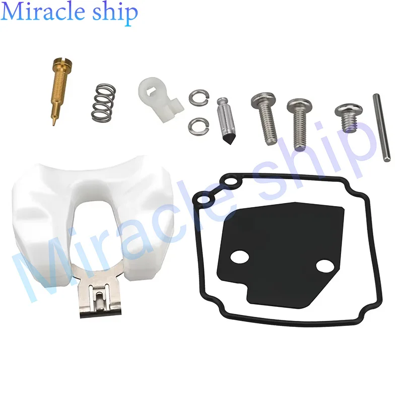 

Carburetor Carb Repair Kit Set 61N-W0093-00 61N-W0093-00-00 61NW00930000 For Yamaha Outboard 25HP 30HP 2 Stroke Parts Compact