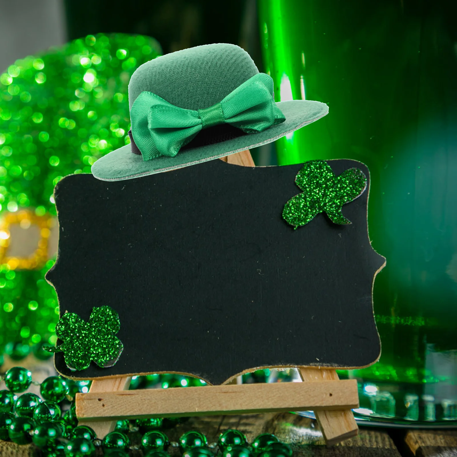 

6 Pcs Hat Bottle Cap Ornament Decor St Patricks Day Accessories Decorations