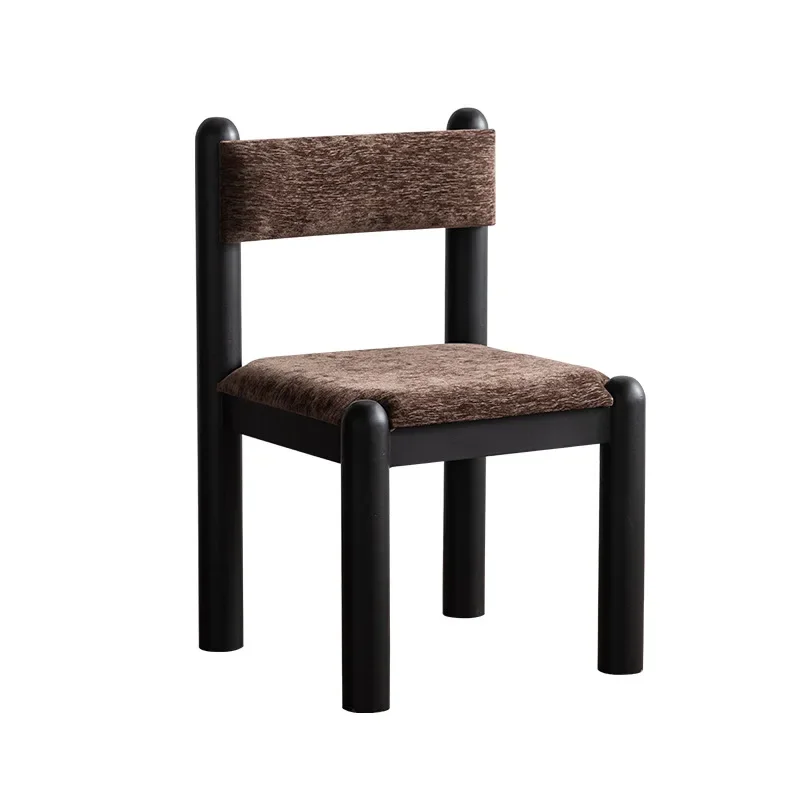 

Medieval coffee shop, dining chair, homestay soft bag chair, home retro stool home, leisure chair bedroom