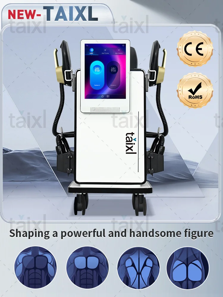The strongest UI system 15 Tesla 6500W  RF NEO Body Sculpting Machine Weight Loss Stimulate Muscle Slimming machine