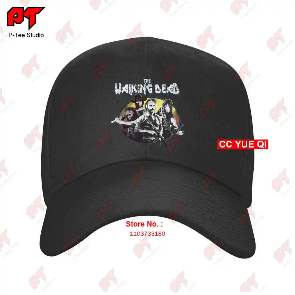 The Walking Dead Twd Tv Show Michonne Daryl Dixon Rick Grimes Carl Baseball Caps Truck Cap EOQG