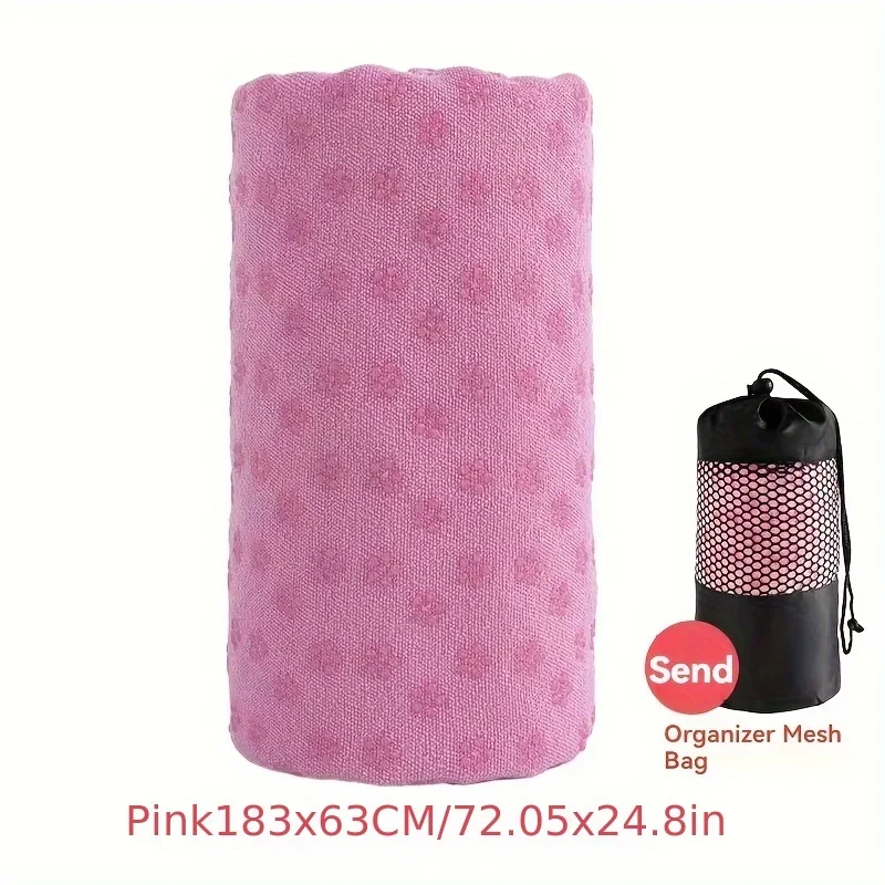 72″ X 25″ Extra Large Super Soft Non-Slip Yoga Mat Towel - Absorbs Sweat and Easy to Clean for Hot Yoga and Fitness Training view 6