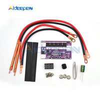 DC12V Digital Display 100 Gears Handheld 18650 Lithium Battery Spot Welding Machine DIY Kit Touch Welding Machine Control Board