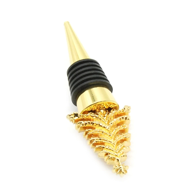 Wine Bottle Stopper, Metal Material, Beverage Bottle Plug, Christmas Tree Shape for Bar, Drop Shipping