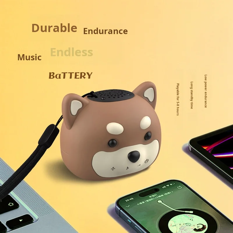 2024 new cute fun bluetooth audio mini desktop portable compact wireless creative speaker gifts wholesale