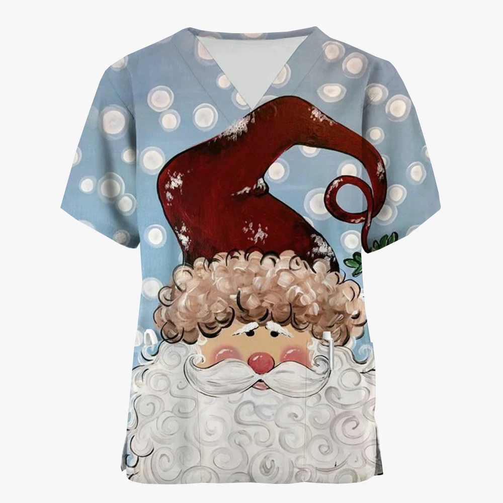 Женская футболка с коротким рукавом и V-образным вырезом