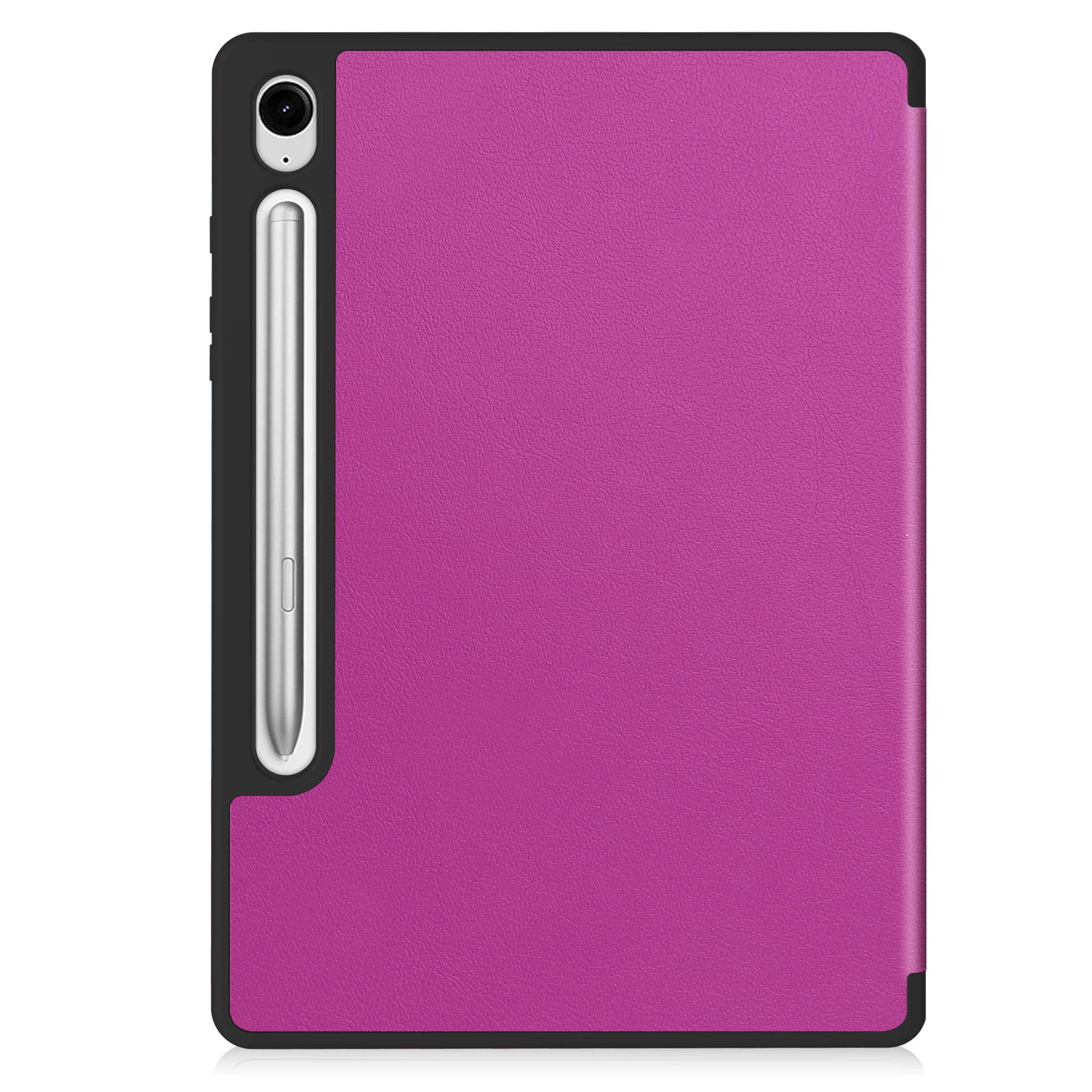 

For New Samsung Galaxy Tab S10 Lite 2025 10.9" X400 X406B PU Leather Tri-Folding Magnetic Tablet Protective Case with auto sleep