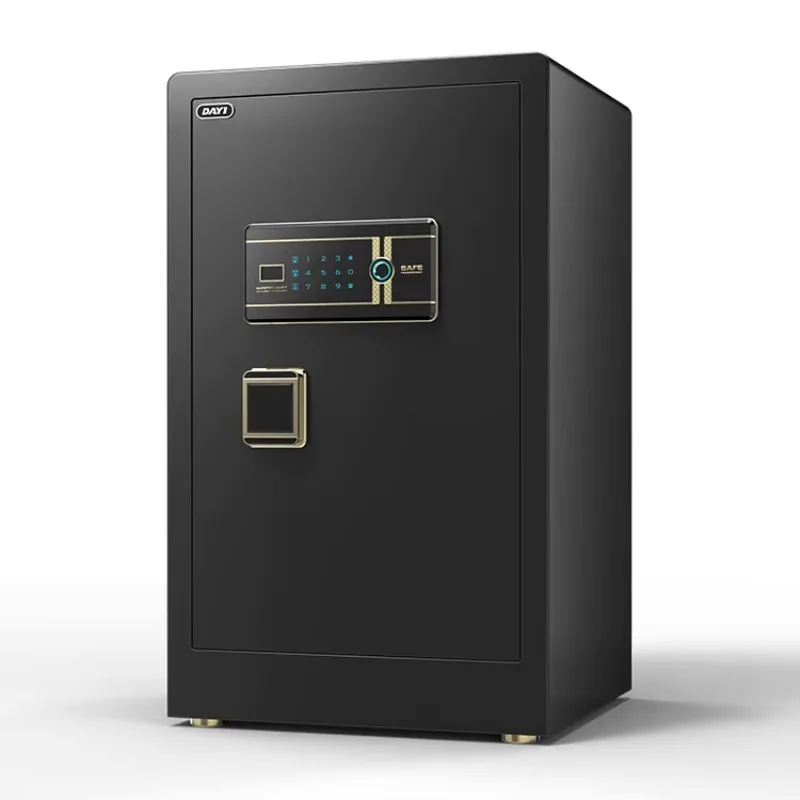 Large Fingerprint Gun Safe Box for Money Key Hotel Home Hidden Digital Smart Safe Deposit Box Office Jewellery Safety Box