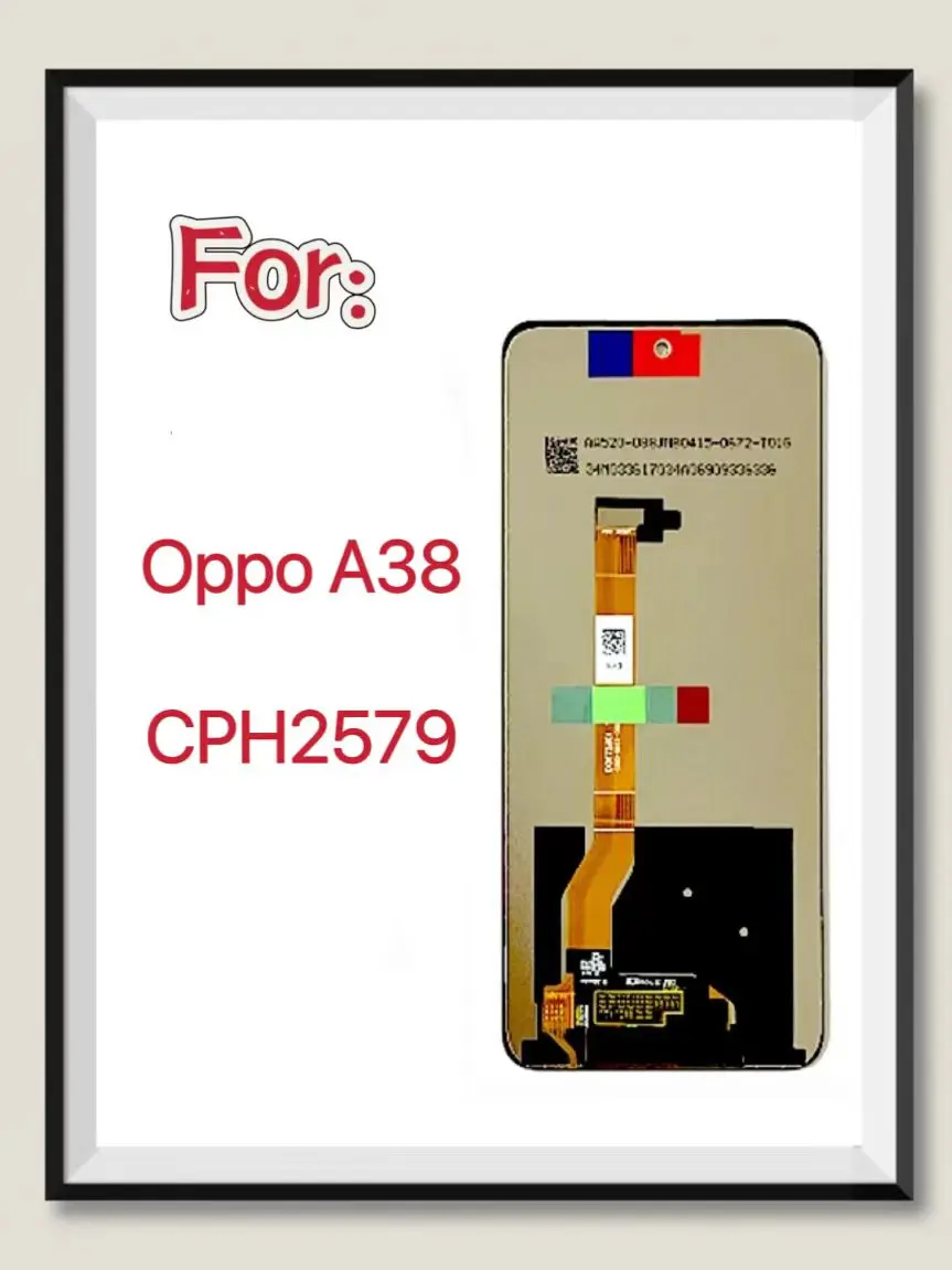 original 6.72''for Oppo A38 lcd display with touch screen digitizer Assembly for oppo A38 CPH2579 LCD Display with frame