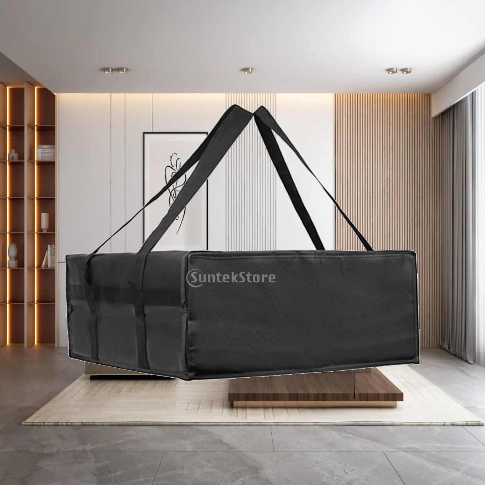 Insulated Food Delivery Bag Pizza Carrier Thermal Case Heat Retention Backpack Waterproof Nonwoven for Restaurant