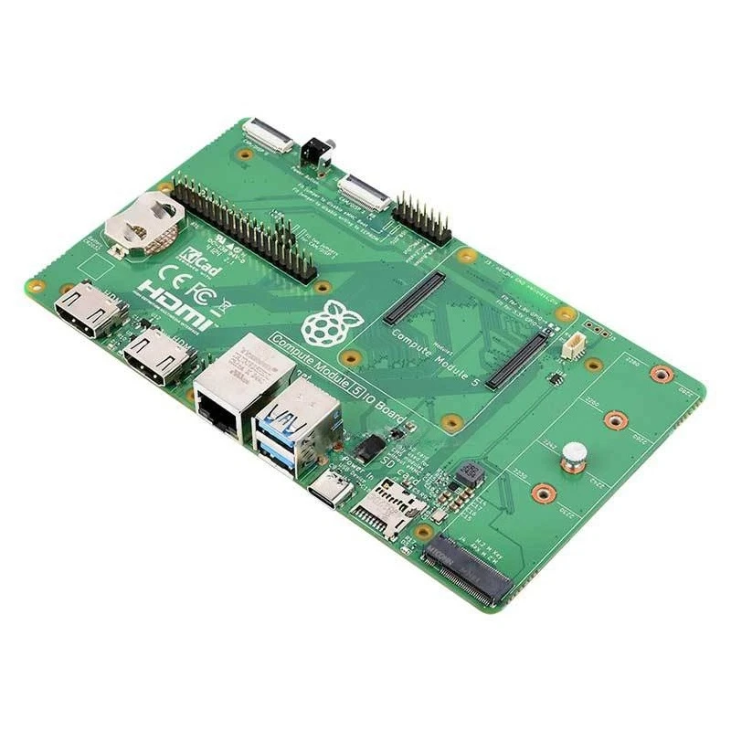 For Official Compute Module 5 IO Board Base Carrier Expansion Board For Raspberry Pi CM5 Industrial Development Platform