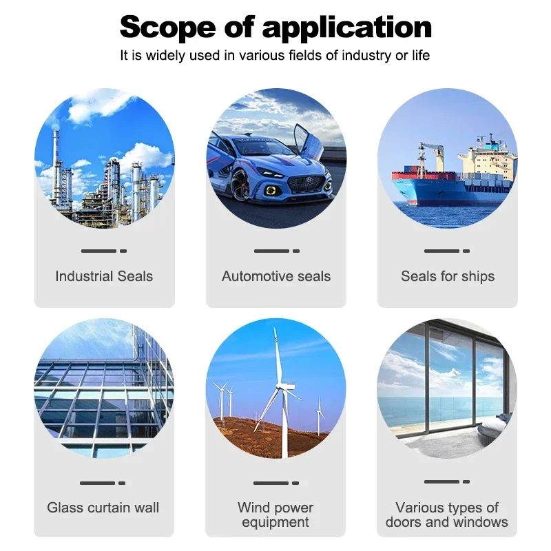 5/10 เมตรสีดํา NBR ซีลแถบยางคุณภาพสูงไนไตรล์ซีลเชือกรอบ Strip Dia 0.8 1 1.5 1.8 2 3 3.5 4 ~ 30 มม.