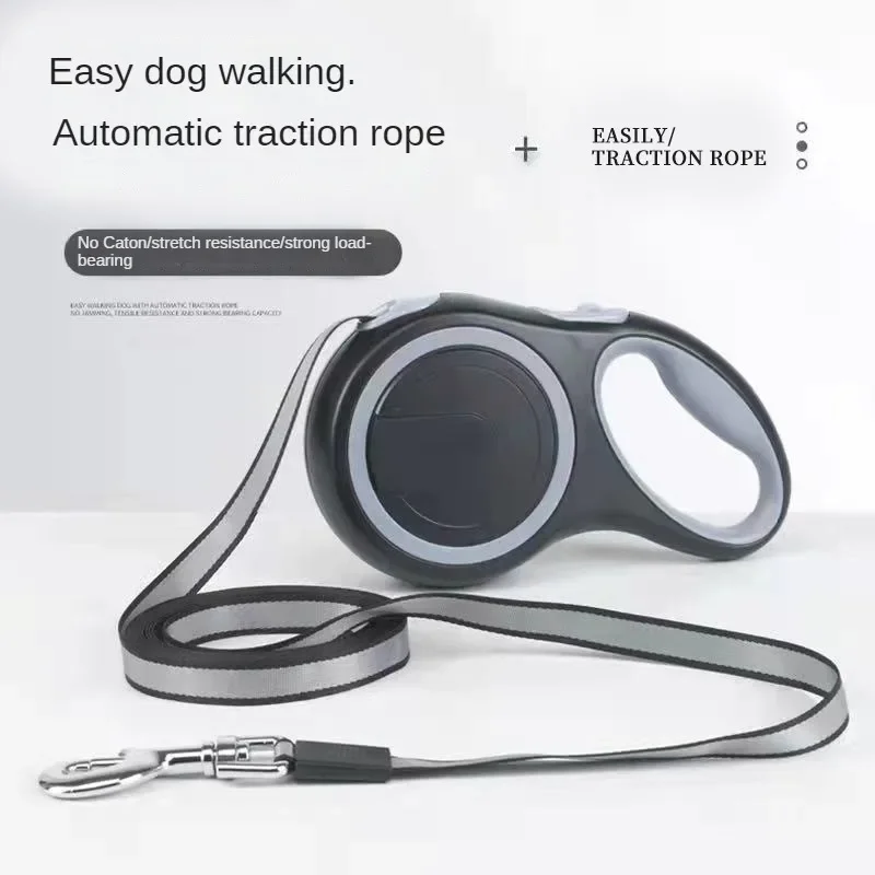 5m 20kg 8m 50kg Dog Leash Retractable Roulette Collar for Small Big Dog Accessories Adjustable Durable Walking Hiking Rope