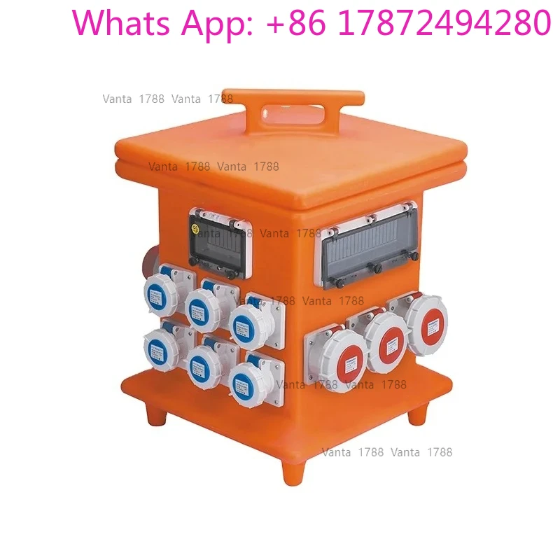 IP67 3 Phase Power Distribution Board JH Electrical Portable Outdoor Mobile Distribution Box & Board