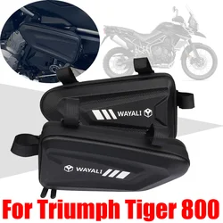 For Triumph Tiger800 Tiger 800 XC XCX XCA XR XRX XRT 800XC 800XR Accessories Tool Bags Side Frame Bumper Waterproof Storage Bag