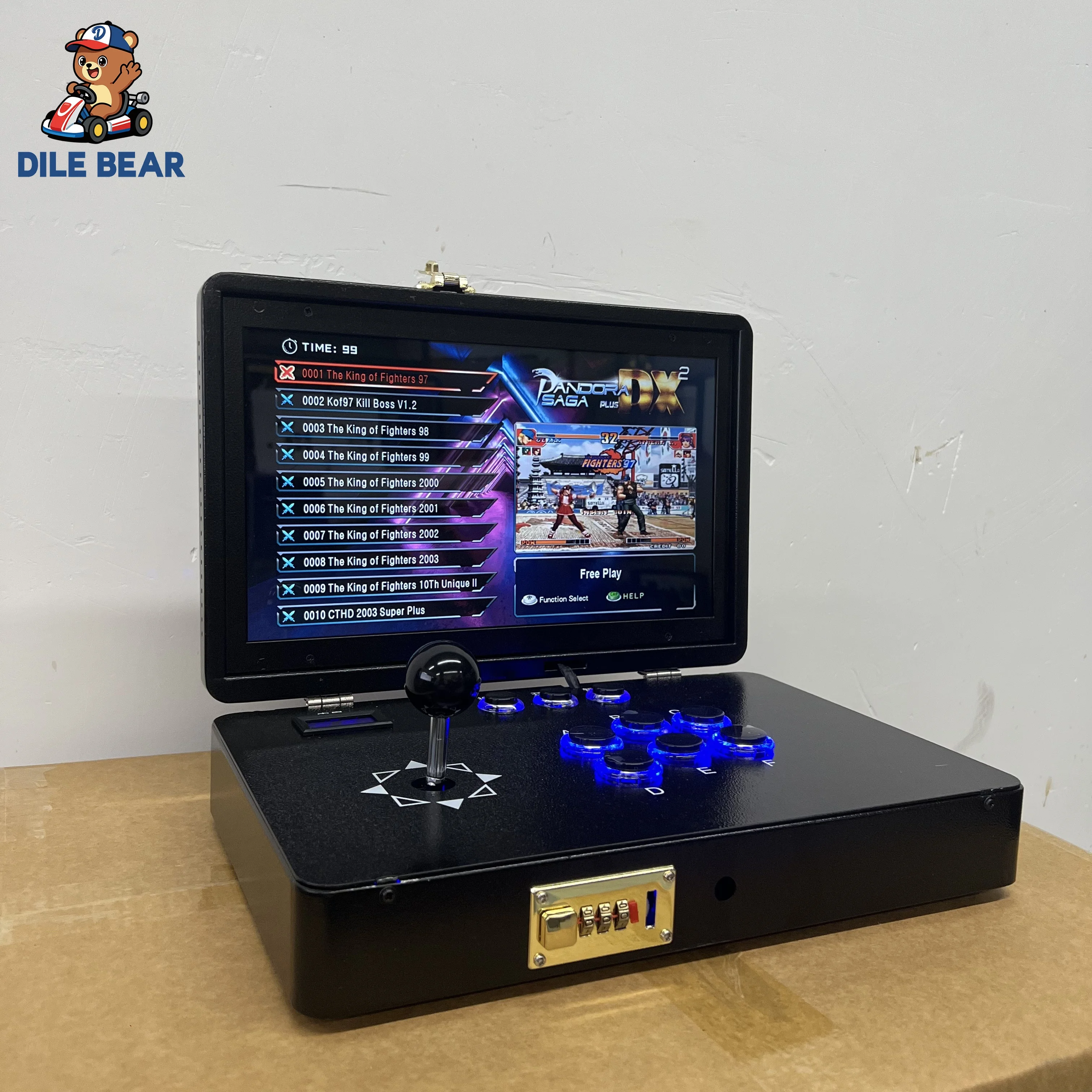Consola Arcade Portátil de 14  - Arcade Button Pcb reseña y precio