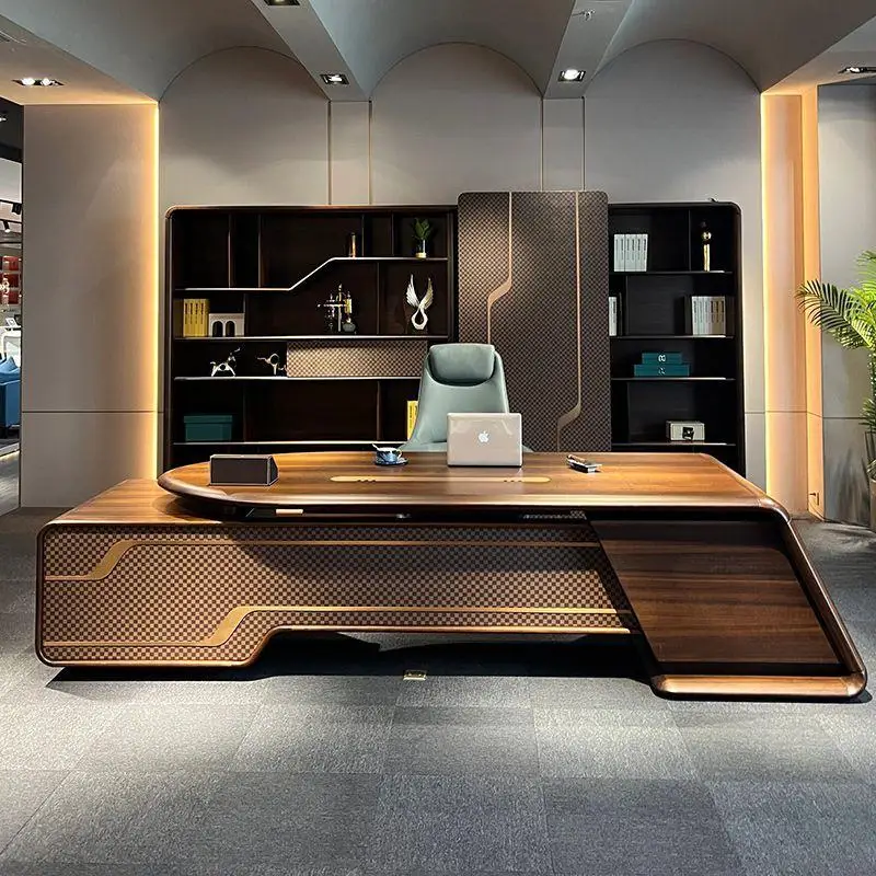 Simple modern luxury ash wood Sedentary table Room desks Computer desk Computer table Gaming tables desks Office Furniture