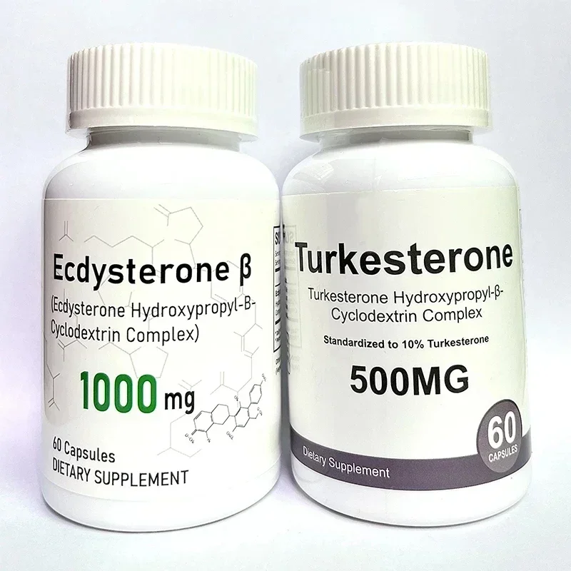 1 Set Ecdysterone Capsule+Türkiye Ester Ketone Capsule Improve Skin Condition Improve Exercise Performance