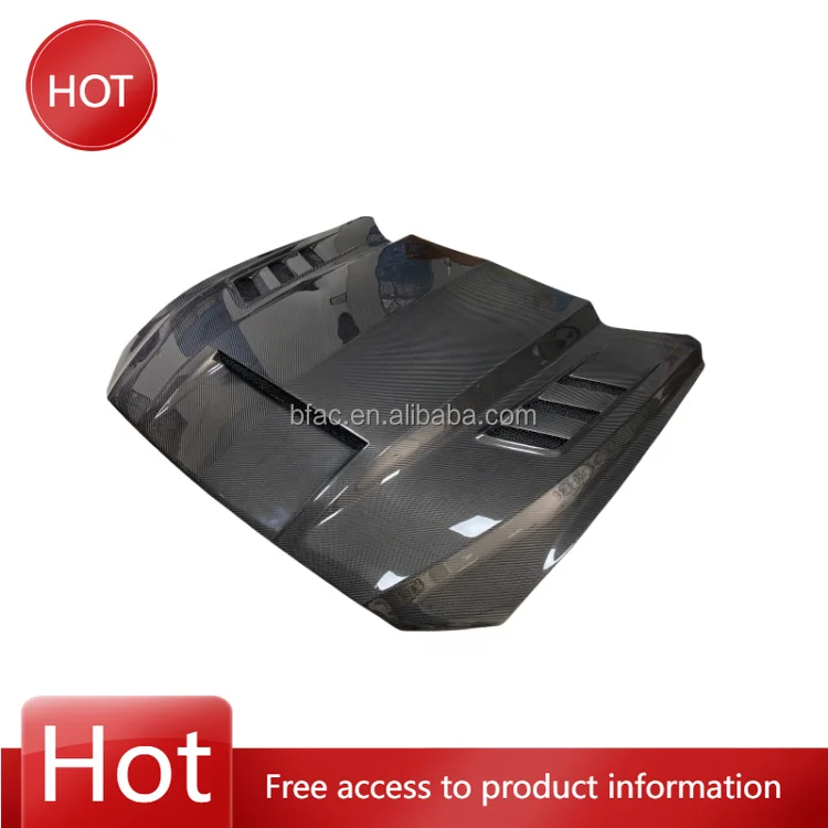 

Капот из углеродного волокна в стиле FT подходит для модели Mustang 2015-2023 гг.