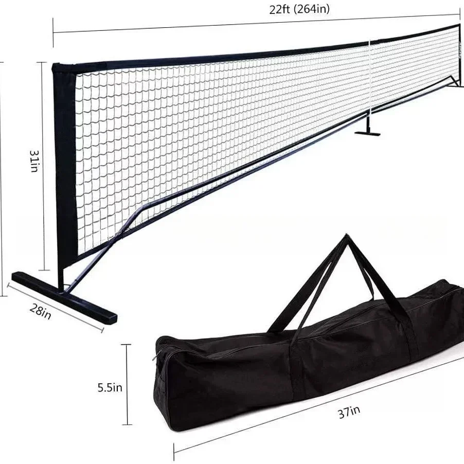 Heavy-duty PVC clip mesh hemming Portable Peak ball net, pick ball practice net Tennis contact tennis net