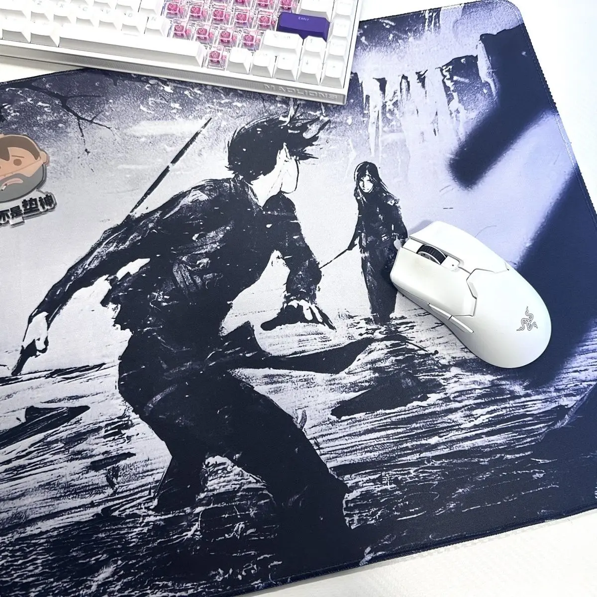 Alfombrilla de ratón de Anime 2025, alfombrilla de ratón profesional de superficie ultrafina para deportes electrónicos, accesorios para juegos de ordenador, alfombrilla de ratón de 450x400