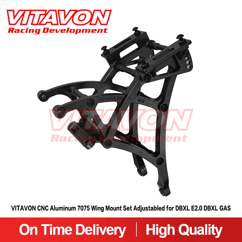 VITAVON Wing Mount Support Adjustabled CNC Alu7075 For DBXL E 2.0 DBXL GAS BUGGY