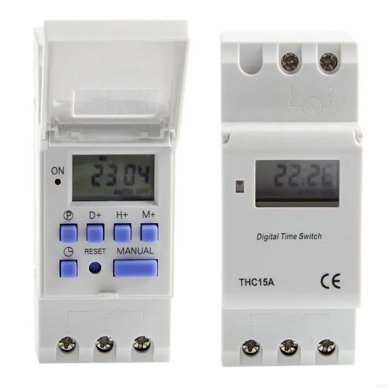 

Q81C DIN FOR TIME SWITCH Digital LCD Power Programmable Timer для 12V N N
