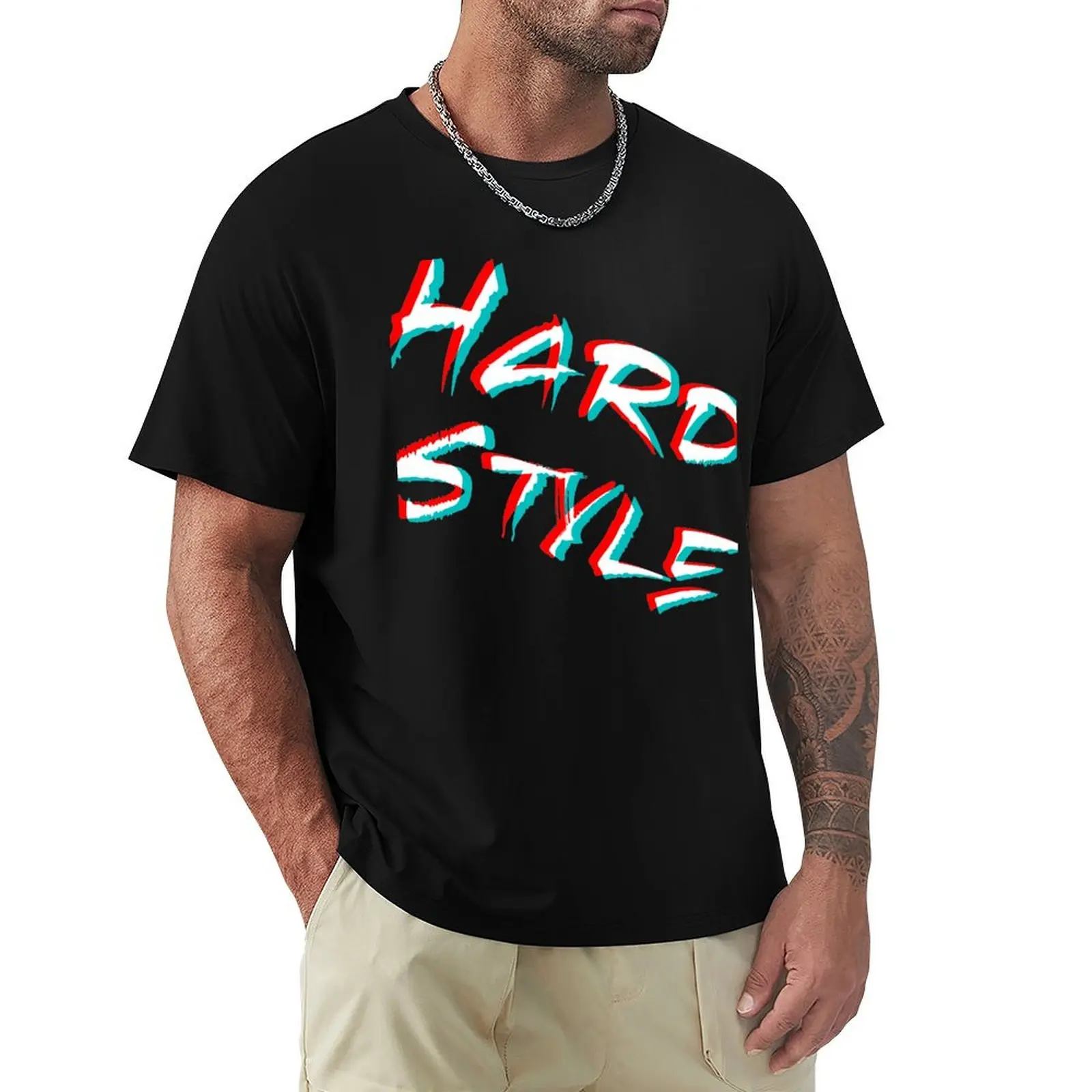 Hardstyle festival gift trippy T-Shirt quick-drying tees customizeds t shirts men