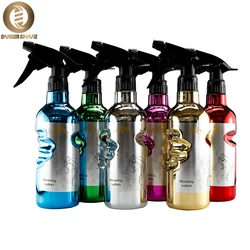 Professional Salon 500ML Hairdressing Spray Bottle Grasp Trace Design Colorful Barber Watching Can Sprayer Barber Accessories