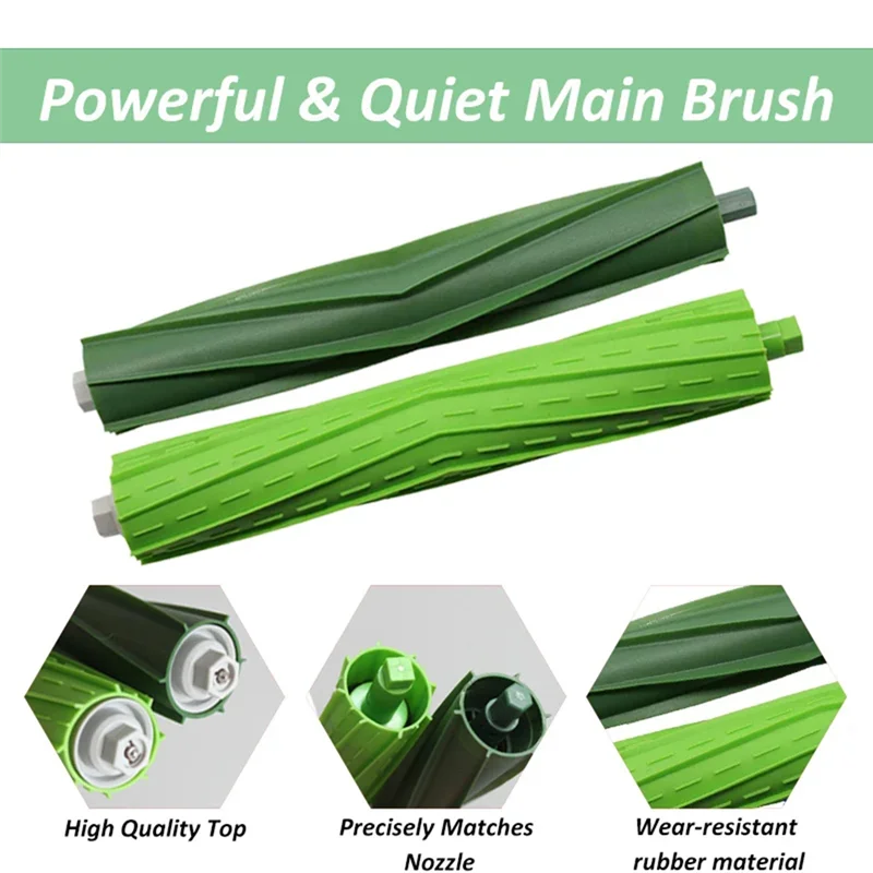 YCOC-Hepaフィルター サイドブラシ アイロボット ルンバ I7 I6 I8 I3 Plus E5 E7 E&Iシリーズ メインブラシ 掃除機アクセサリー