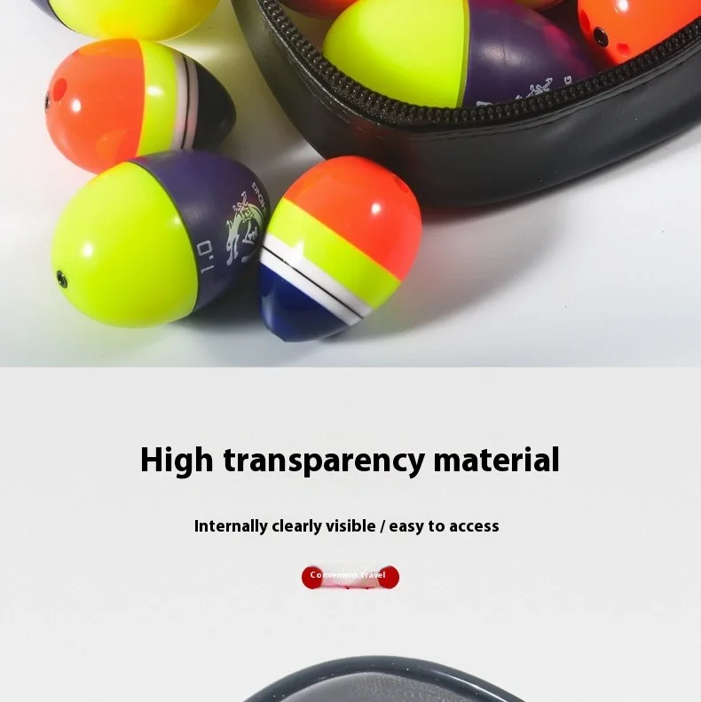 Transparente Netz-Apo-Aufbewahrungstasche, Apo-Schwimmbeutel, Schutztasche, für Angelzubehör, Schwimmkörper-Aufbewahrungswerkzeug-Set, Apo-Tasche – Detail 6