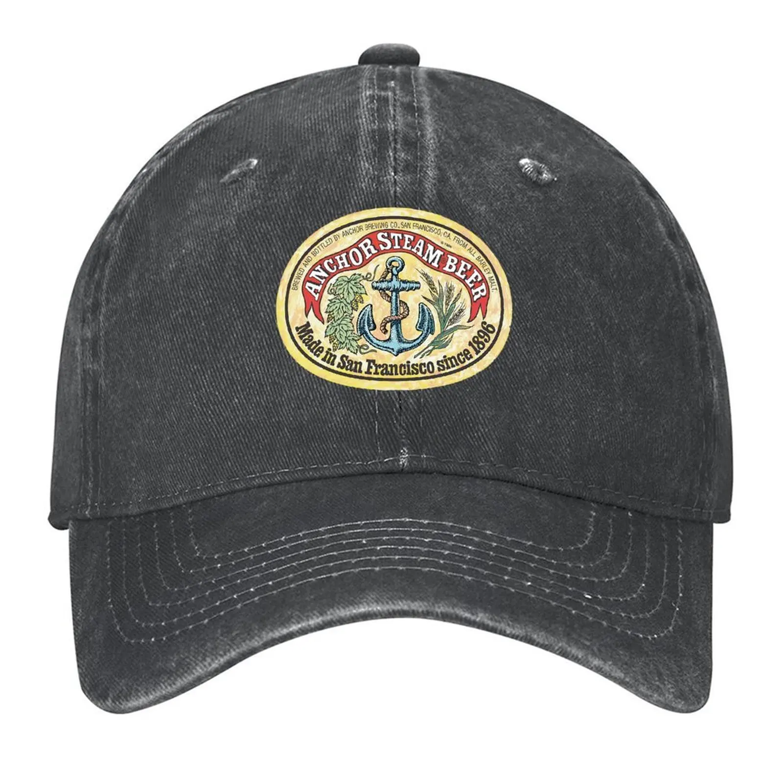 

Anchor Steam Beer Baseball Cap luxury caps Beach Bag beach hat sailor cap for men Men Hats Women's