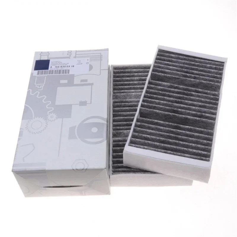 Cabin Filter A1668300318 for Mercedes GL-CLASS X166 2012-2019/M-CLASS W166 2011-2015 Model Car Built In Carbon Fiilter