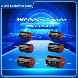 Condensador divisor de frecuencia de altavoz, 5 piezas, 0,22 UF-47UF, 400V SCR, polipropileno MKP, sin polaridad, 400V2.2/3,3/4,7/6,8/10UF